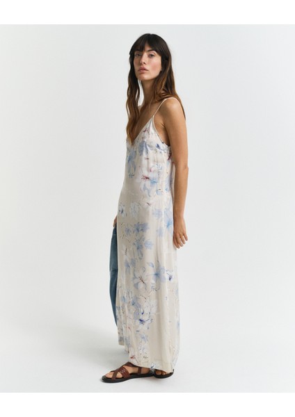 Kadın Pembe Regular Fit V Yaka Desenli Elbise 4503381.34 fiyatları