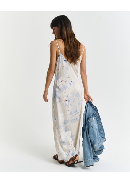 Kadın Pembe Regular Fit V Yaka Desenli Elbise 4503381.34 modelleri