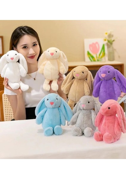 Uyku Arkadaşım Uzun Kulak Bunny Peluş Tavşan 65 cm fiyatları