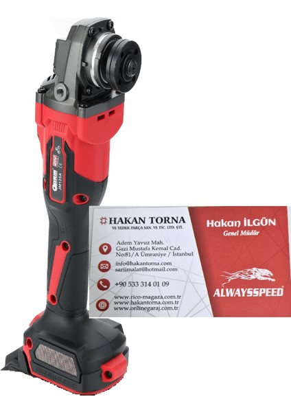 -Arm-Şarjlı Avuç Içi Taşlama Devir Ayarlı (Aküsüz) Model