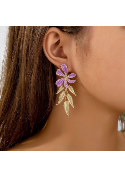 Kişiselleştirilmiş Moda Küpeler Kadın Avrupa ve Amerikan Kişiliği Tatlı ve Sevimli Trend Küpeler (Yurt Dışından) modelleri