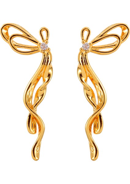 Düzensiz Niş Trend Moda Küpeler Kadın (Yurt Dışından)