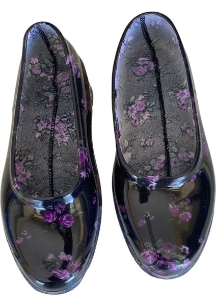Filet Çiçekli Bahçe ve Tarım Kız Çocuk Ayakkabısı 29-35 Mor