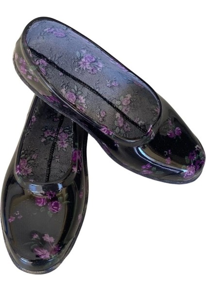 Filet Çiçekli Bahçe ve Tarım Kız Çocuk Ayakkabısı 29-35 Mor fiyatları