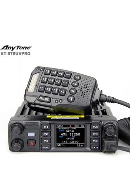 AT-D578 Uv Pro Mobil Anytone Telsiz Araç Telsizi