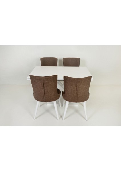 Ihlara Beyaz Açılır Mutfak Masa/ıhlara Sandalye Mutfak Takımı modelleri