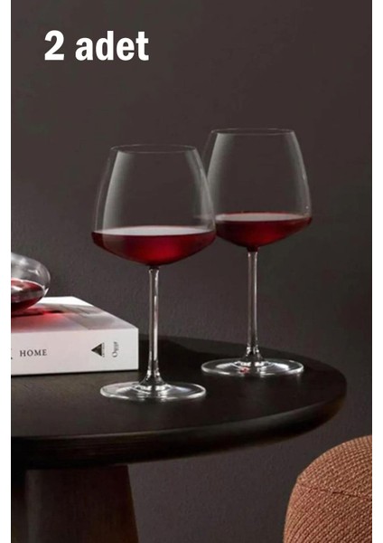 2 Li Nude Glass 66093 Mirage 570 cc Kırmızı Şarap Bardağı