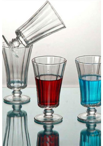 440186 Diamond 6 lı Kahve Yanı Ayaklı Bardak