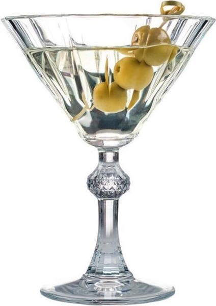 Diamond Ayaklı Bardak Dondurmalık 6'lı Martini 440099 238 cc