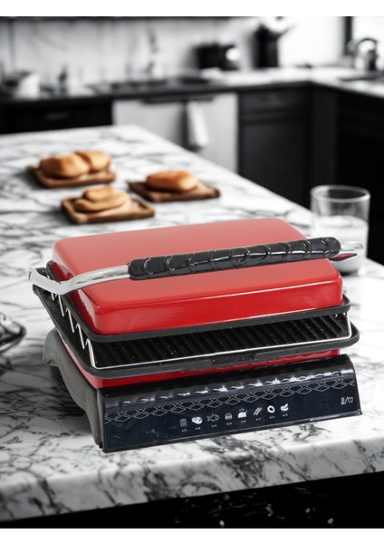 Tost Makinası Ultra Granit Yüzey Ile Sağlıklı Pişirim | 1800w Yağ Hazneli Ultra Granit Tost Makinesi fiyatları