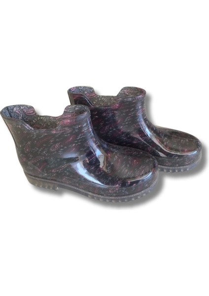 Potin Kadın Yağmur Botu 36-40 Mürdüm fiyatları