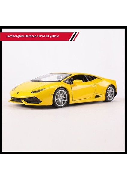 Lamborghini 1:24 Alaşım Simülasyon Modeli Oyuncak Araba (Yurt Dışından)