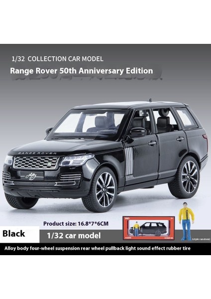Land Rover Range Rover 1:32 Alaşımlı Araba Modeli Koleksiyon Arazi Aracı Simülasyon Araba Modeli Hediye Kutulu Süsler (Yurt Dışından)