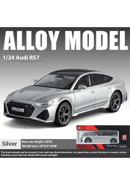 1:24 Audi Alaşımlı Araba Modeli Ribaund Oyuncak Araba Modeli Süs Eşyaları Koleksiyon (Yurt Dışından)