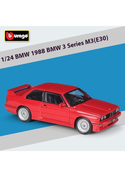 1:24 Bmw Alaşımlı Araba Modeli Ribaund Oyuncak Araba Süsleri Koleksiyonu (Yurt Dışından)