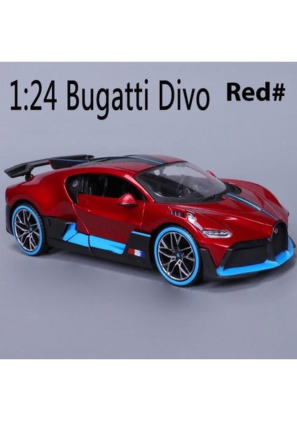 Majito] 1:24 Bugatti Divo Simülasyon Alaşım Araba Modeli Süsler Tahsil Oyuncaklar Spor Araba Modelleri (Yurt Dışından)