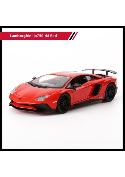 Lamborghini 1:24 Alaşım Simülasyon Modeli Oyuncak Araba (Yurt Dışından)