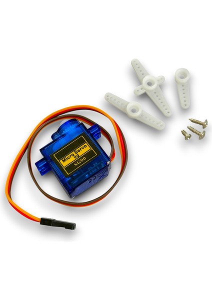 SG90 Mini Servo Motor 360 Derece
