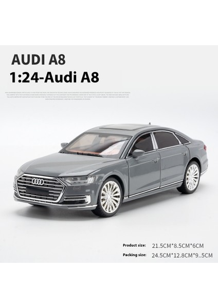 Audi Alaşımlı Araba Modeli Bumerang Oyuncak Araba Modeli Süs Eşyaları Koleksiyon (Yurt Dışından)