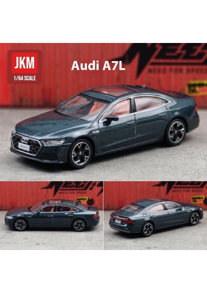 Jkm 1:64 Audi A7L Alaşımlı Araba Modelleri Bumerang Araba Modelleri Koleksiyonluk Simülasyon Süsleri (Yurt Dışından)