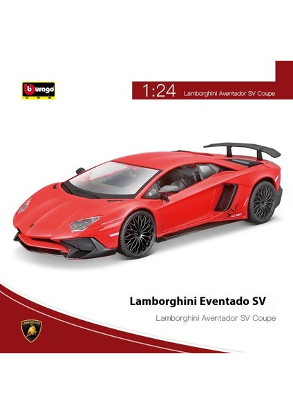 1:24 Lamborghini Simülasyon Süper Araba Alaşım Araba Modeli Oyuncak Araba (Yurt Dışından)
