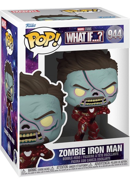 Pop What If Zombi Iron Man Figür Marvel Avengers Iron-Man