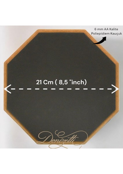 Bateri Davul Drum Pratik Pedi Pad Bal Peteği