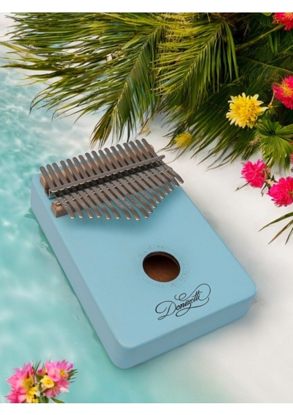 Kalimba Full Set - Hediye Paketi - Stand- Sarkı Notaları