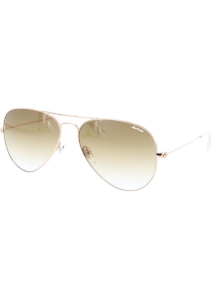 MU1958 07/g3 Mineral Camlı Unisex Kahverengi Damla Güneş Gözlüğü