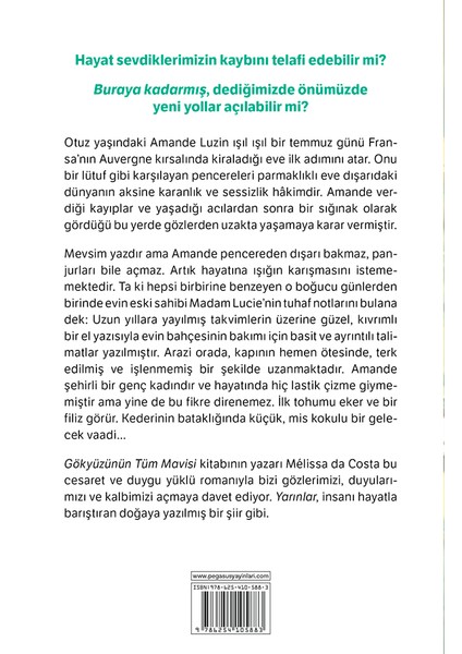 Yarınlar - Mélissa Da Costa fiyatları