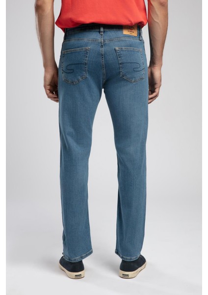 Ricky Yüksek Bel Düz Kesim Düz Paça Asmin Db Mid Erkek Jean Pantolon