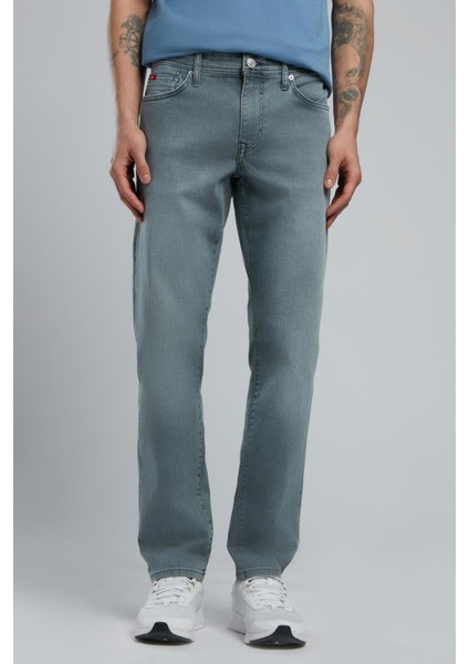 Jagger Normal Bel Dar Kesim Düz Paça Gri Erkek Jean Pantolon fiyatları