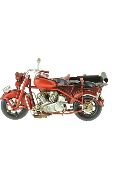 Motosiklet Dekoratif Metal Motosiklet Sepetli 15 cm fiyatları
