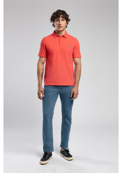 Ricky Yüksek Bel Normal Kesim Düz Paça Asmin Db Mid Erkek Jean Pantolon