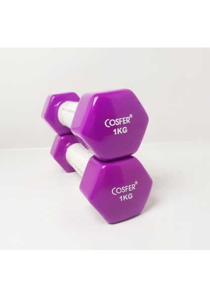 1 kg Vinil Dambıl Pvc 2 Adet