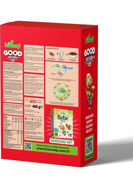 Good Keçi Sütlü Vitaminli Çikolatalı Gevrek 400 gr fiyatları