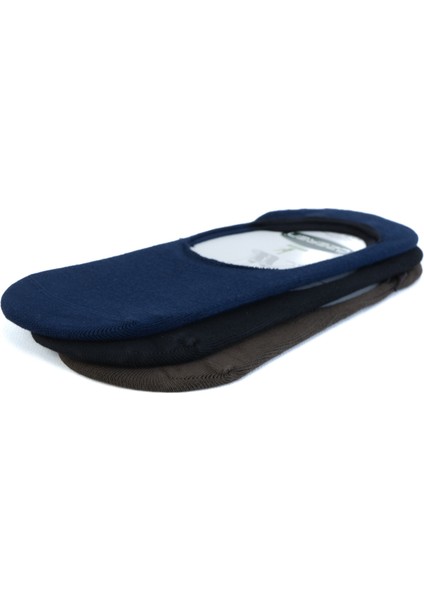 Erkek Yazlık Babet Çorap Bambu 3 Lü Topuğu Silikonlu Spor Model Terletmez Kaymaz Koku Yapmaz indirimleri