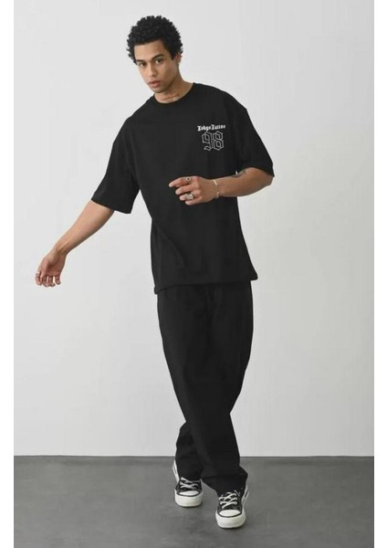 Unisex Baskılı Oversize T-Shirt modelleri
