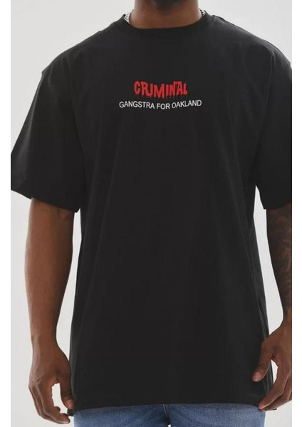 Unisex Baskılı Oversize T-Shirt modelleri