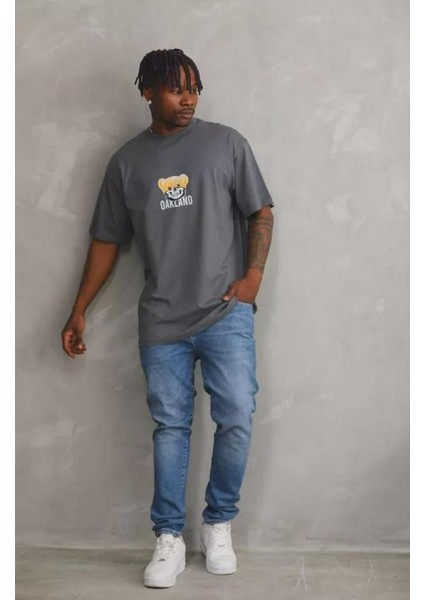 Unisex Baskılı Oversize T-Shirt modelleri