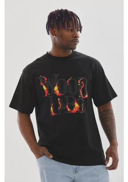 Unisex Baskılı Oversize T-Shirt modelleri