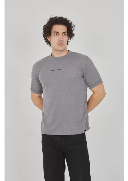 Unisex Jakar Kumaş Slim Fit T-Shirt fiyatları