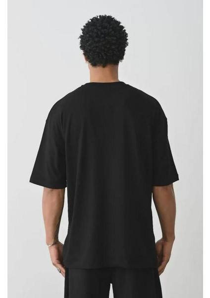 Unisex Baskılı Oversize T-Shirt modelleri