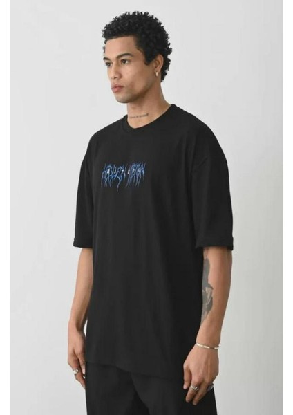 Unisex Baskılı Oversize T-Shirt fiyatları