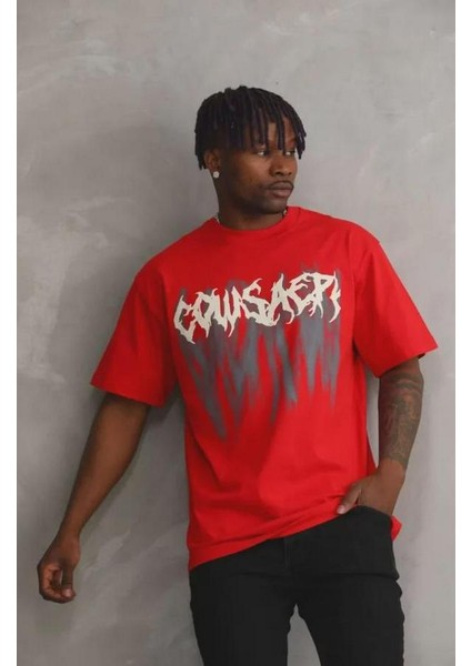 Unisex Baskılı Oversize T-Shirt modelleri