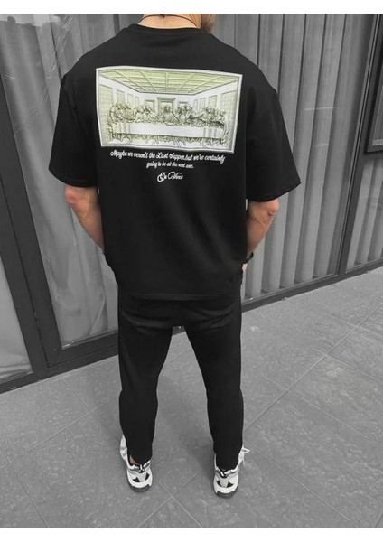 Unisex Baskılı Oversize T-Shirt fiyatları