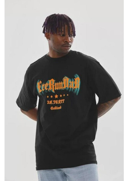 Unisex Baskılı Oversize T-Shirt modelleri