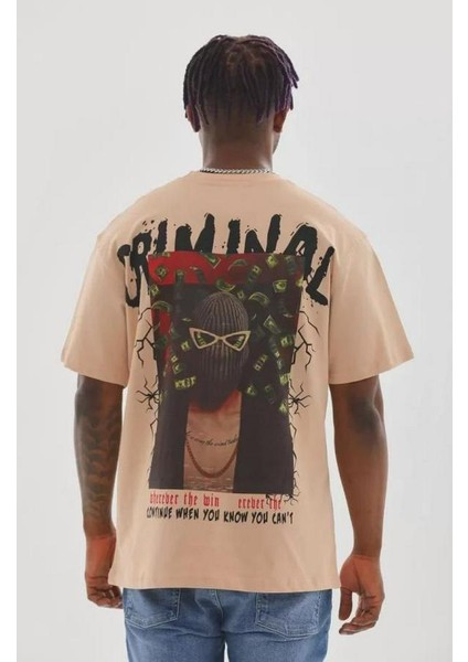 Unisex Baskılı Oversize T-Shirt fiyatları