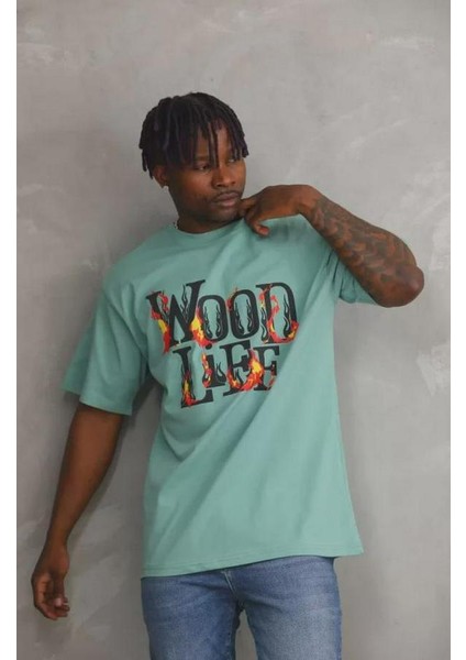 Unisex Baskılı Oversize T-Shirt modelleri