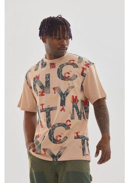 Unisex Baskılı Oversize T-Shirt modelleri